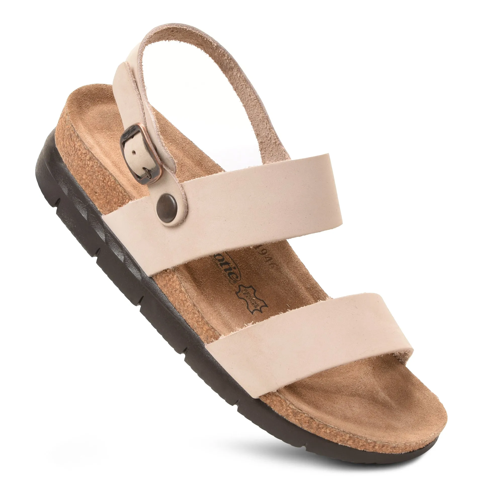 Aerothotic - Tori Casual Non-Slip Comfy Leather Platform Sandals