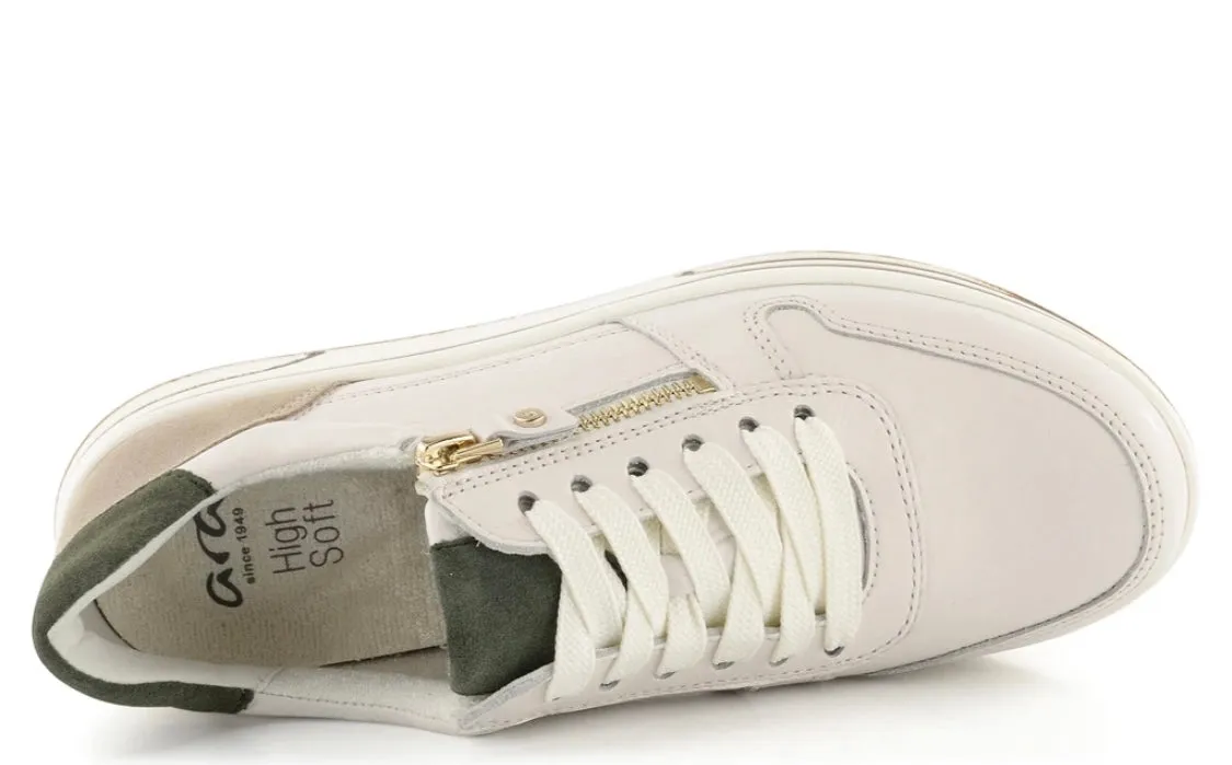 Ara Sapporo Ladies Zip Sided Sneaker