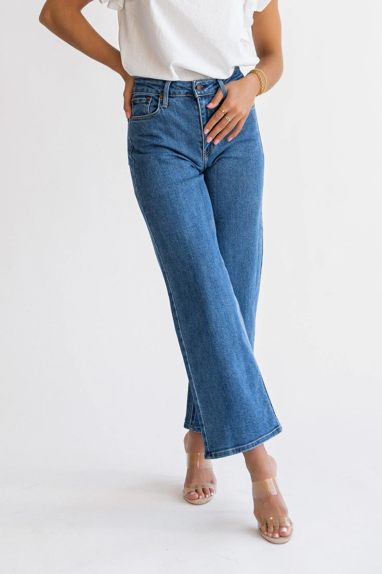 Around Town Dark Wash Denim - Final Sale