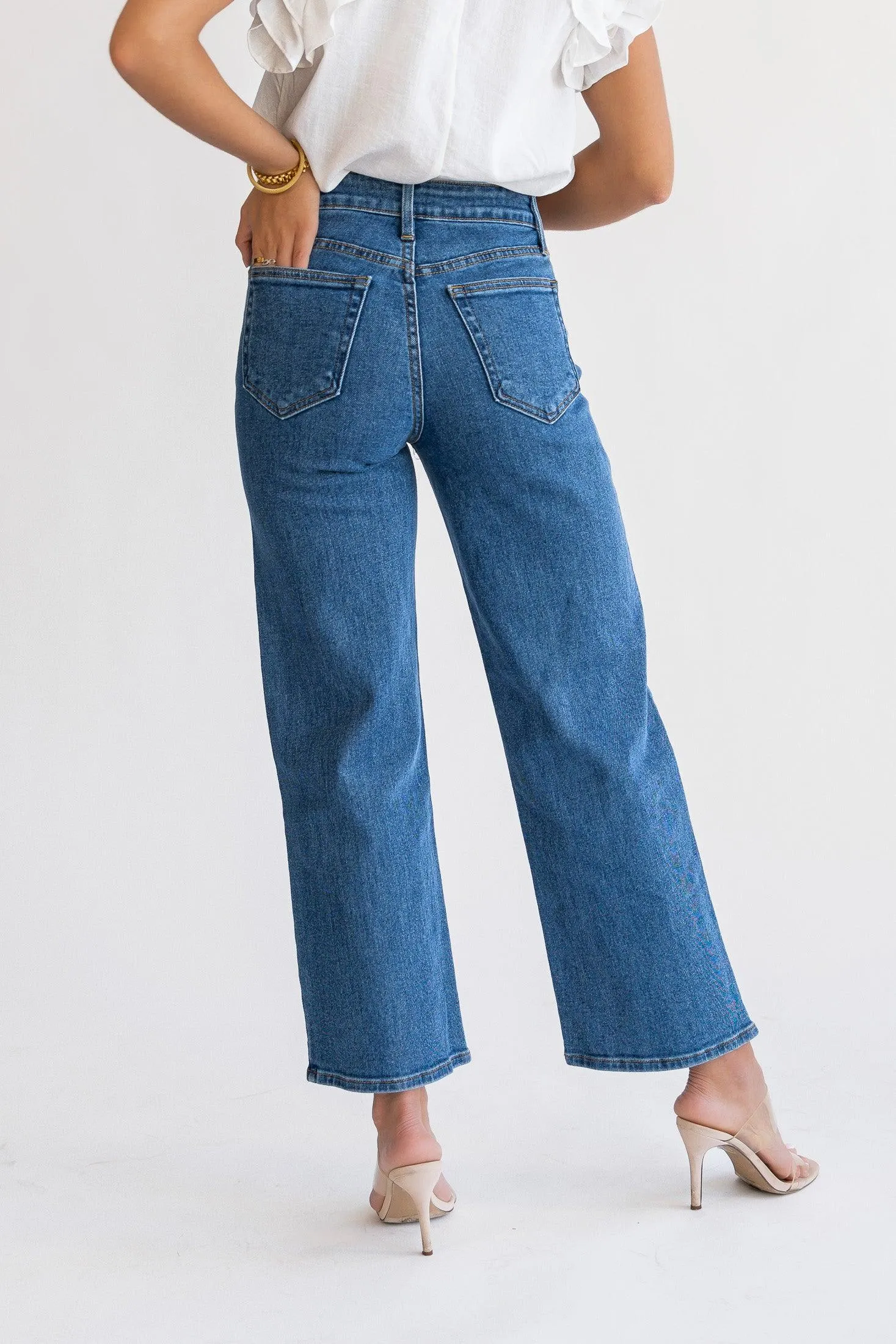 Around Town Dark Wash Denim - Final Sale