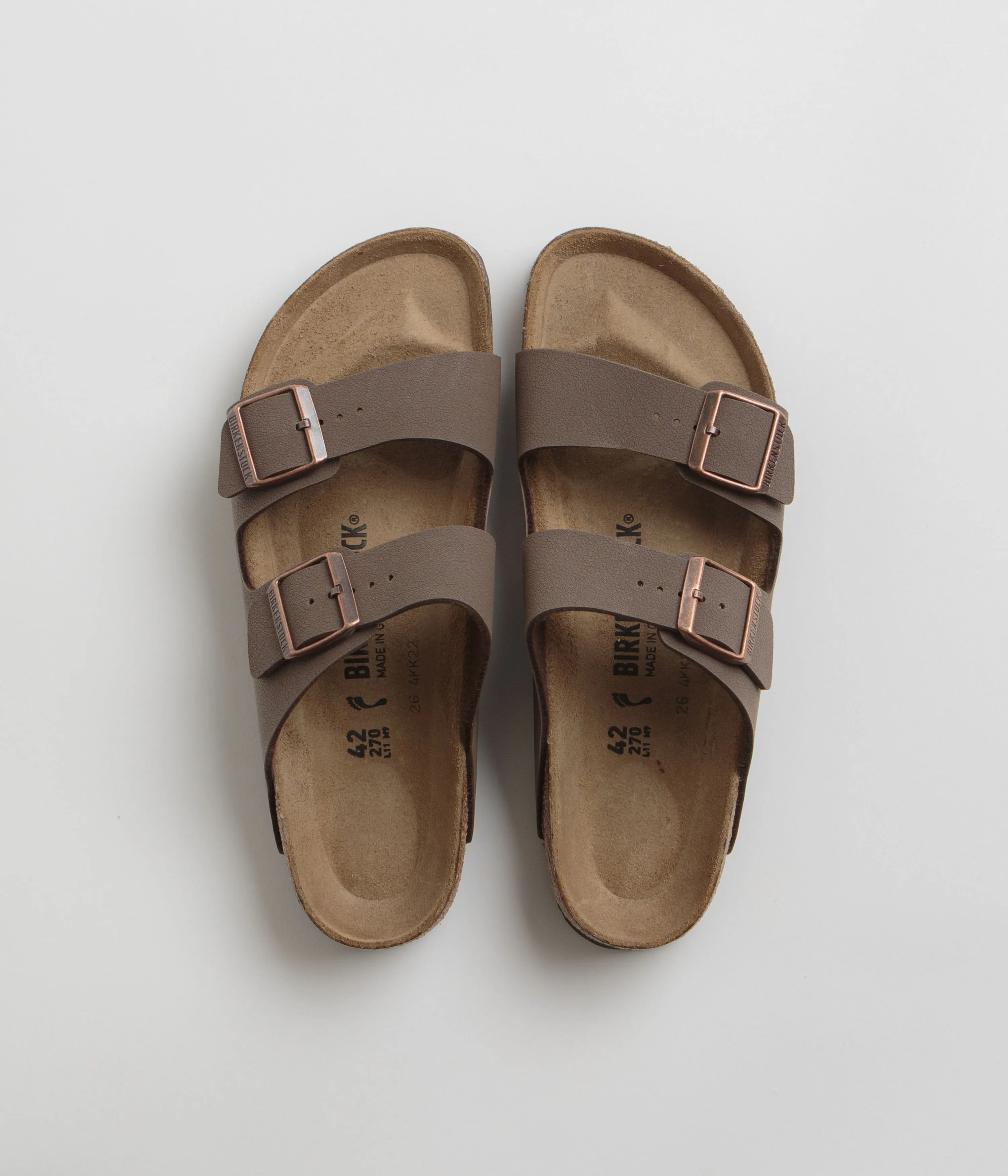 Birkenstock Arizona BF Narrow Sandals - Mocha