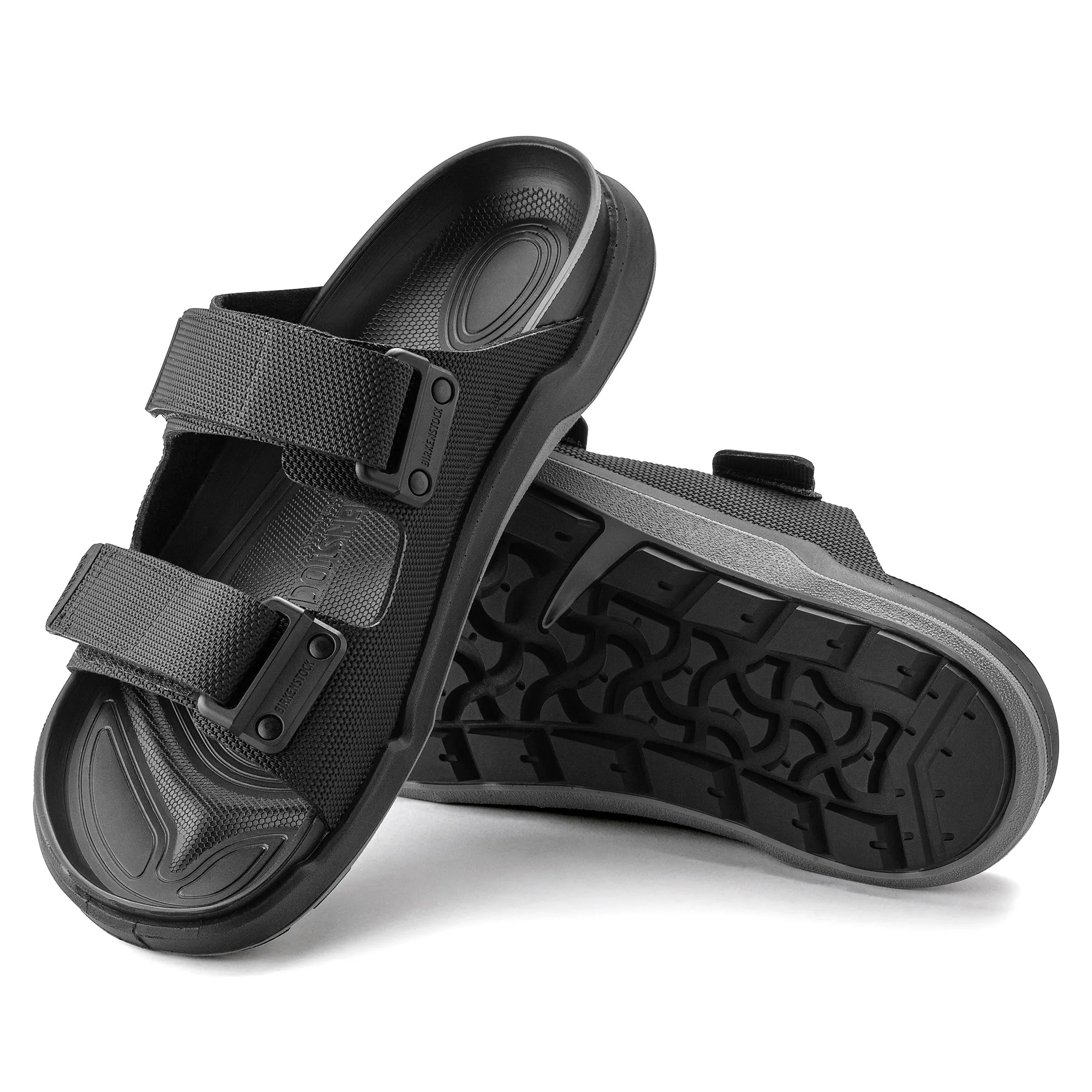 Birkenstock Men's Atacama Birko Flor in Futura Black