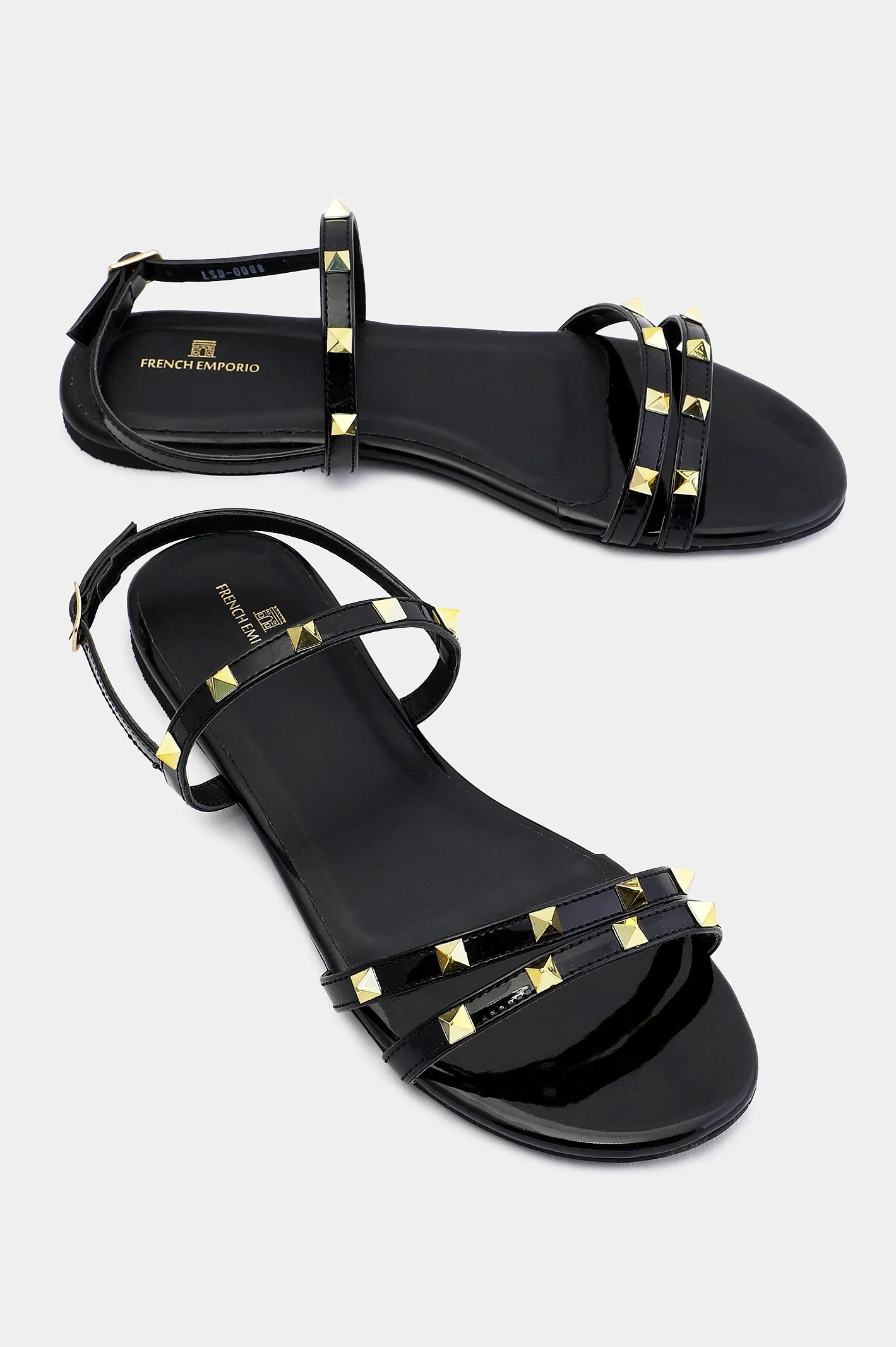 Black Ladies Formal Sandals