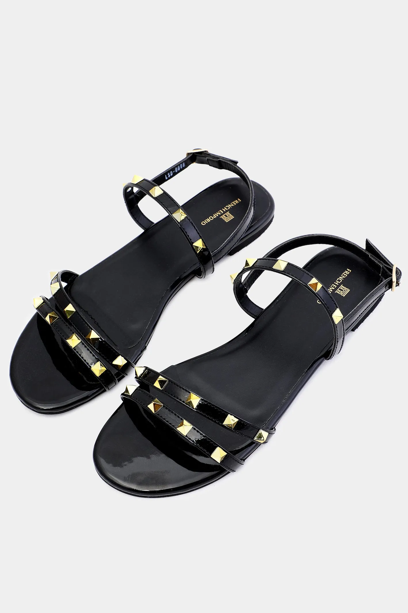 Black Ladies Formal Sandals