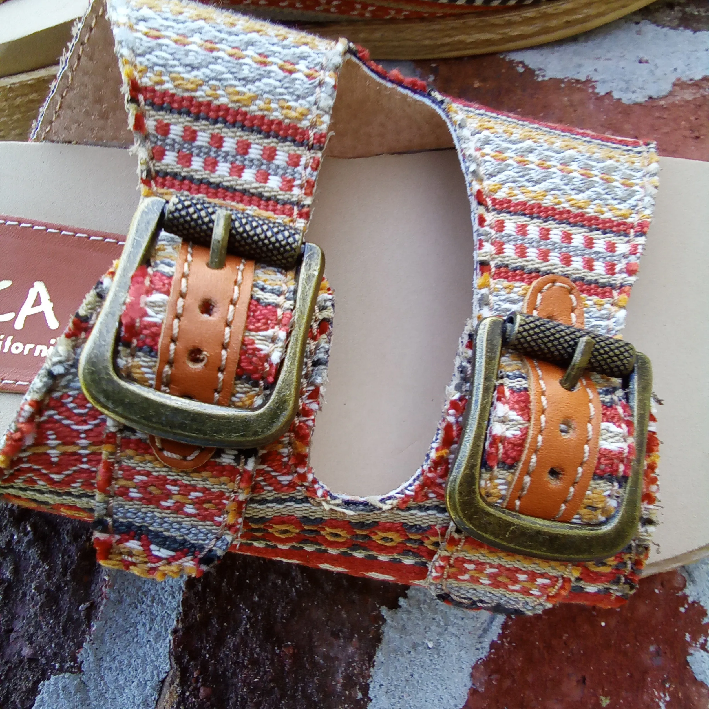 Boho Slide on Sandal | Sbicca Shawna