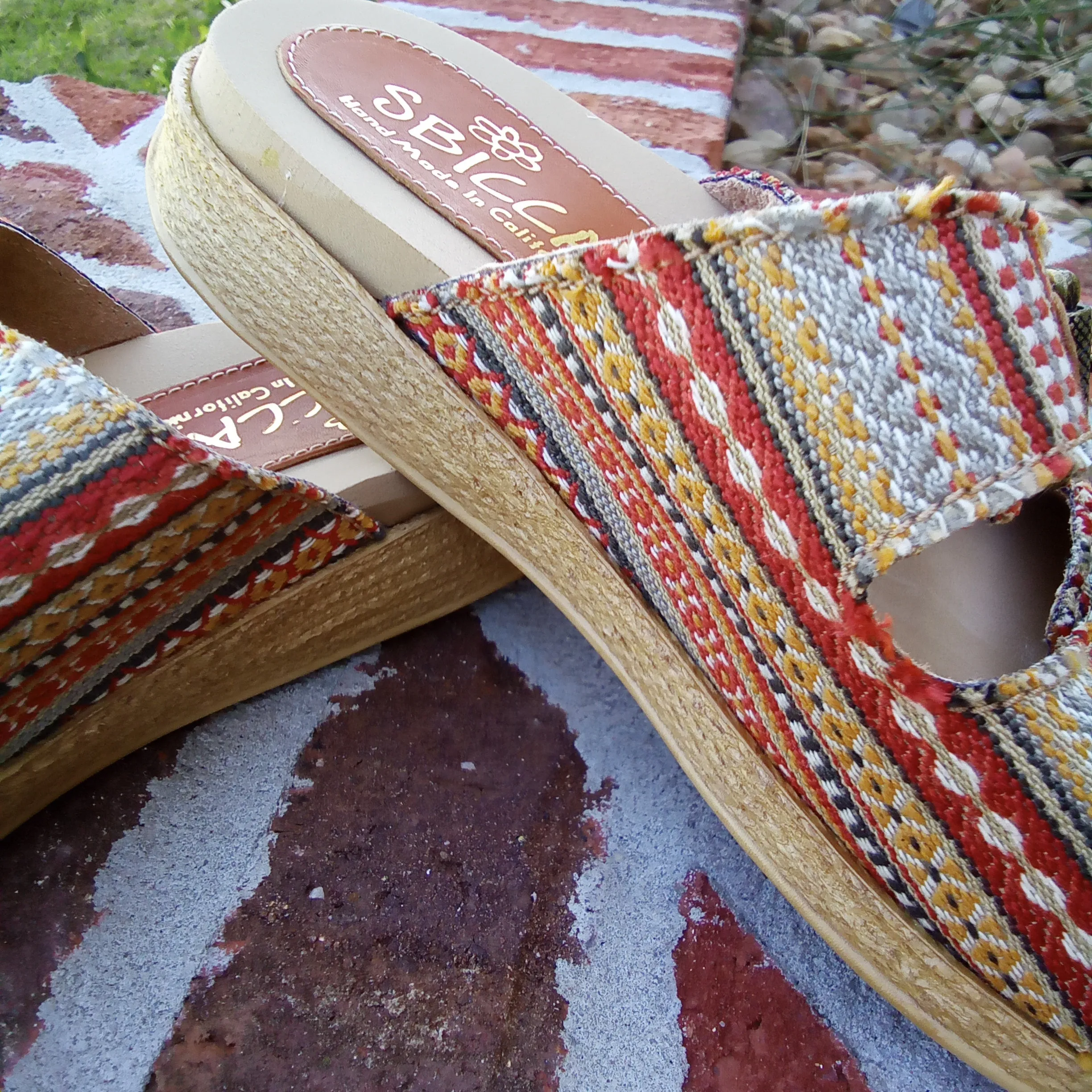 Boho Slide on Sandal | Sbicca Shawna