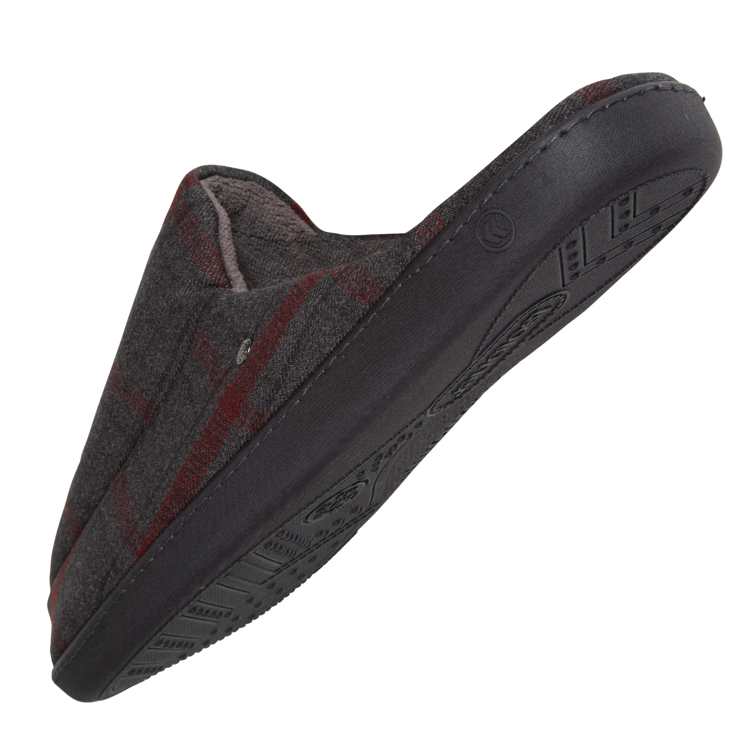 Chaussons mules Homme Tartan