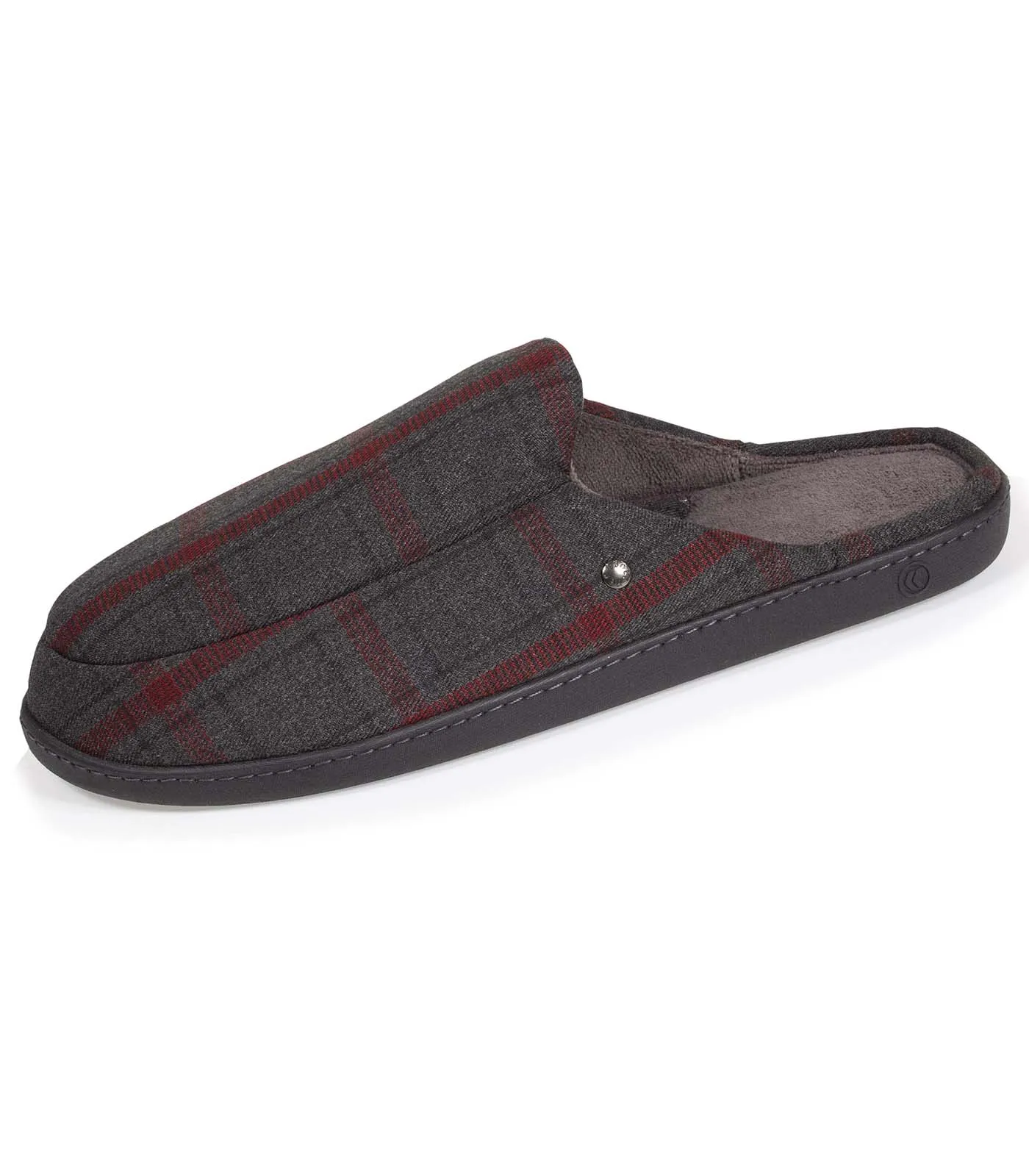 Chaussons mules Homme Tartan