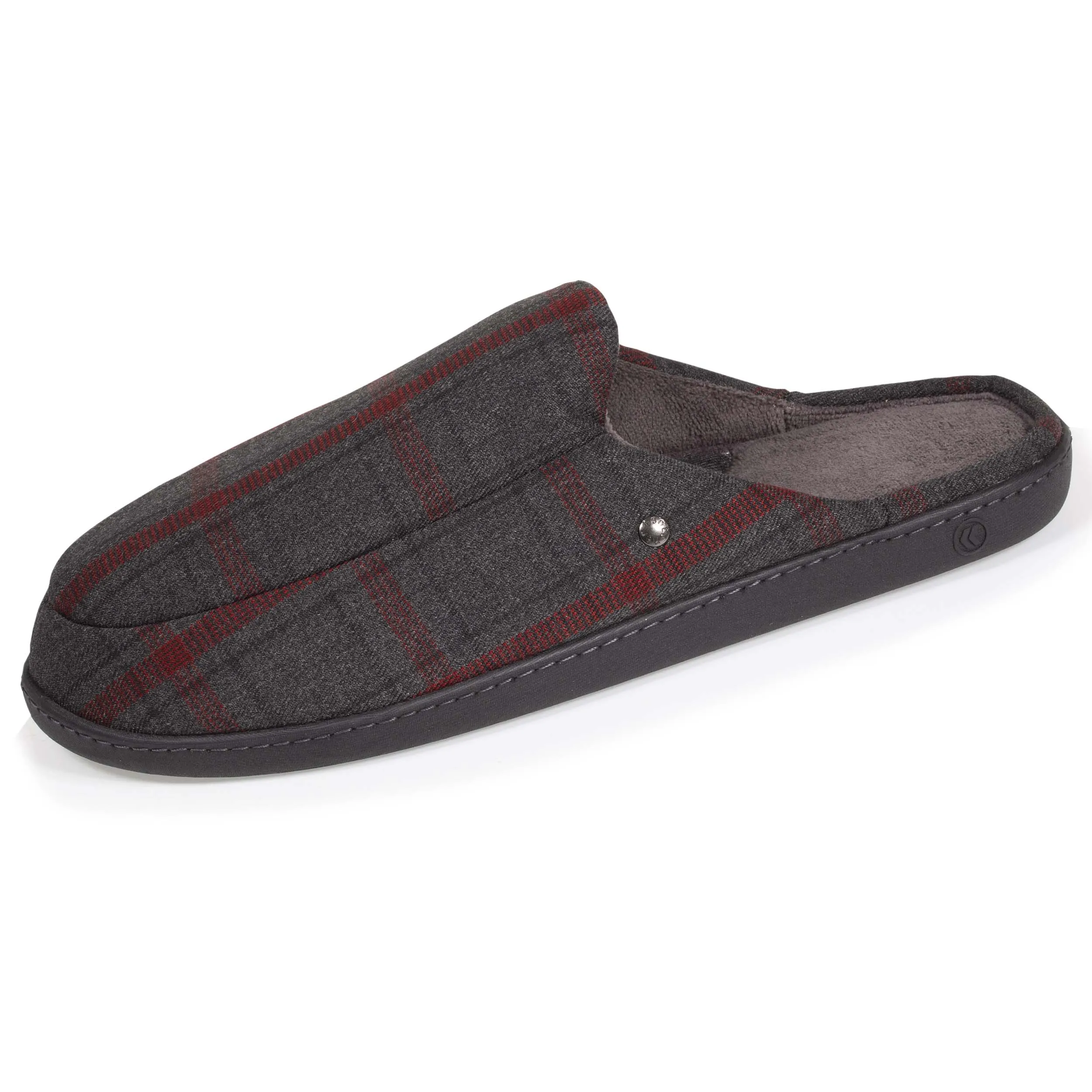 Chaussons mules Homme Tartan