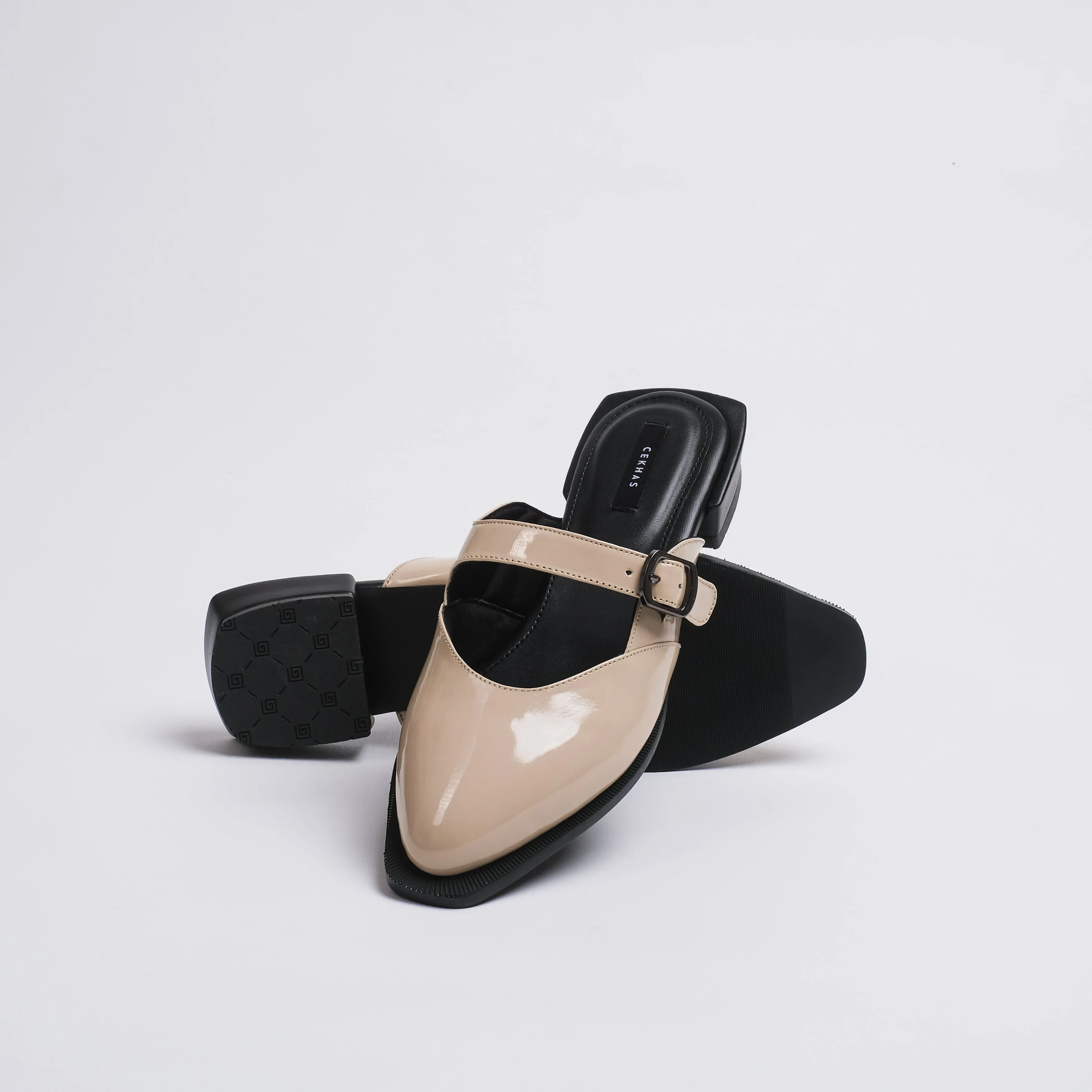 Chelsea Cream Mules