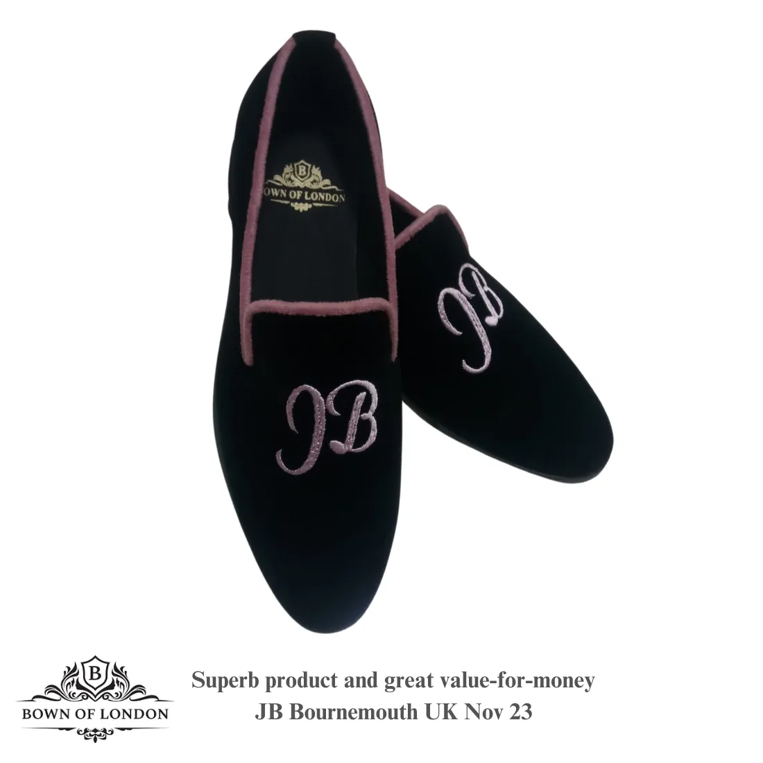 Custom Velvet Loafer/Slipper Shoe