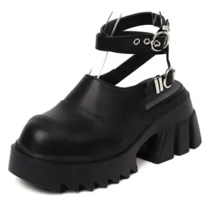 Dark Enigma Sandals