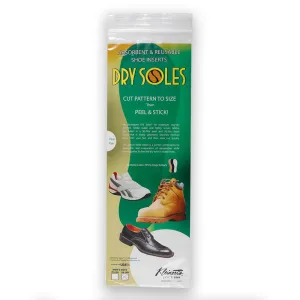 Dry Sole Shoe Inserts For Men Keeps Your Feet Dry & Odor Free. Style #DS01 and DS02