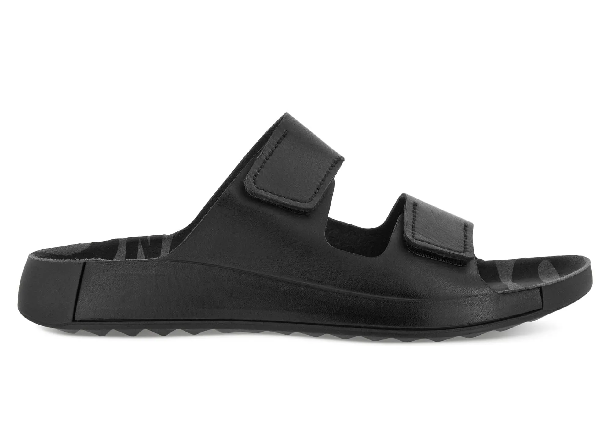 ECCO Mens Comfortable Leather 2nd Cozmo Slides Sandals