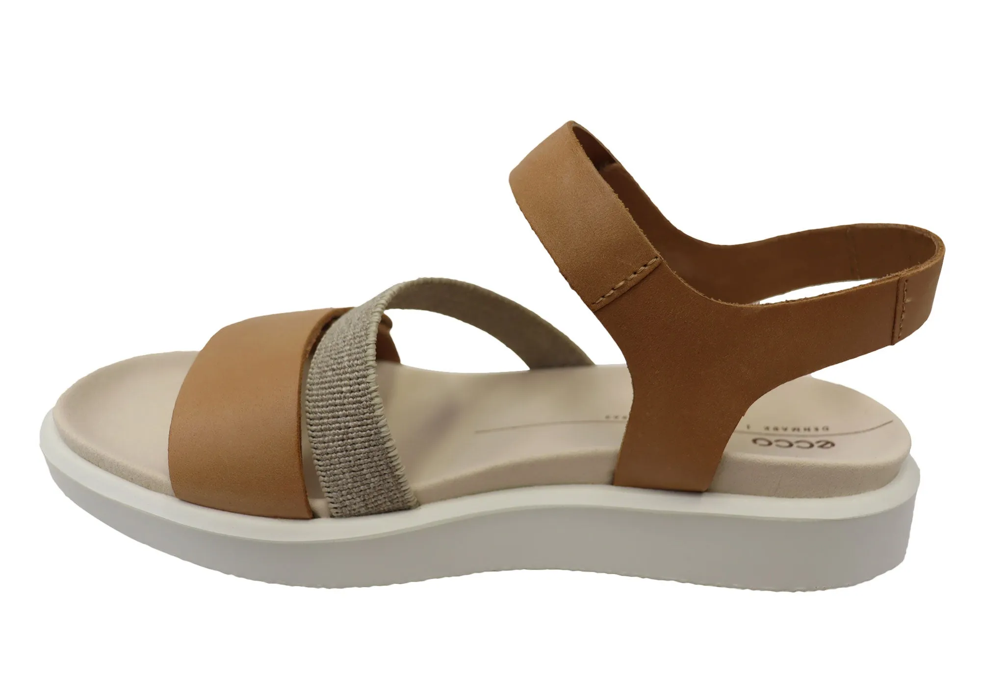 ECCO Womens Flowt Comfortable Leather Sandals