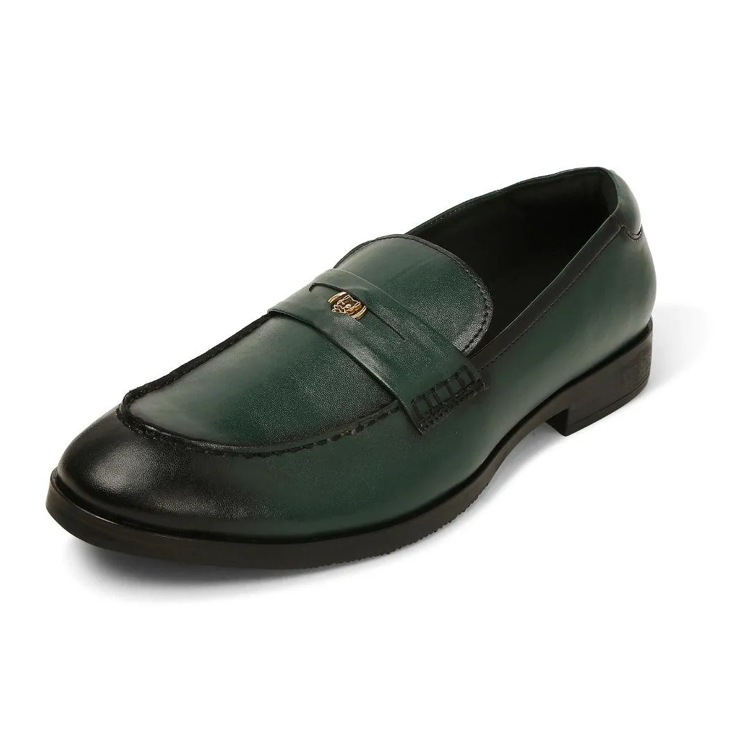 Elbono- Forest Green Penny Slip On