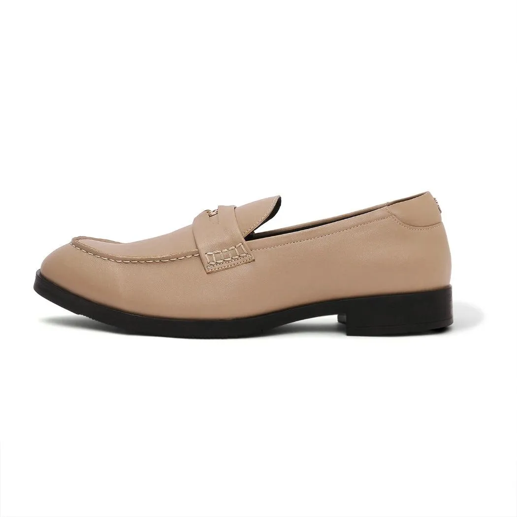 Elbono- Moroccan Beige Penny Slip On