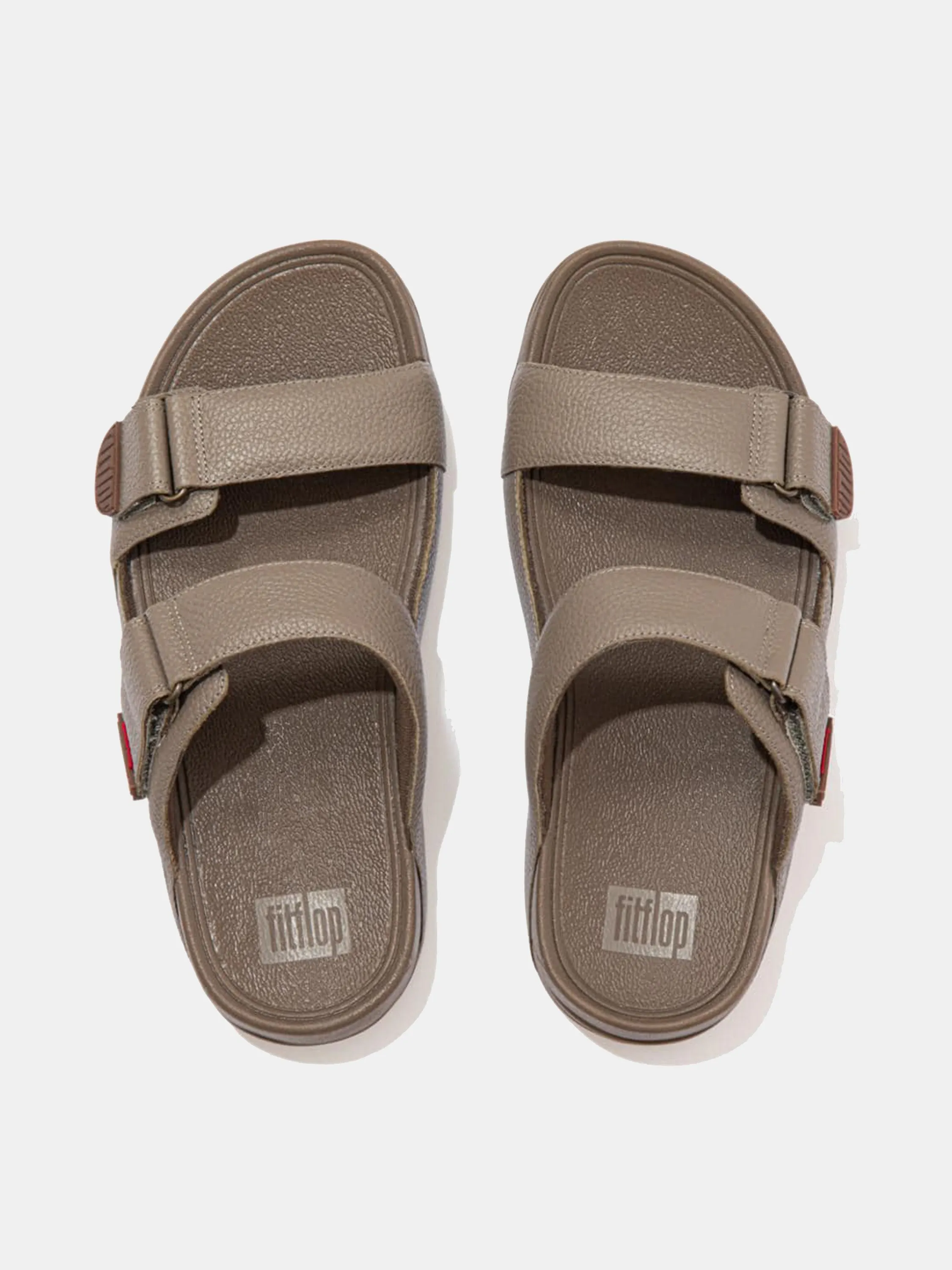 Fitflop Men's Gogh Moc Adjustable Leather Slides