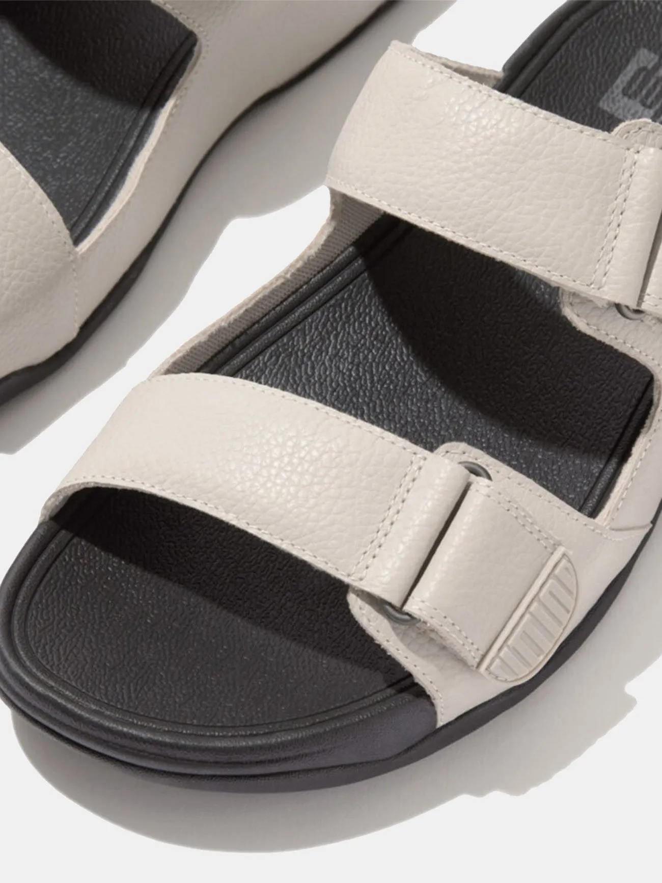 Fitflop Men's Gogh Moc Adjustable Leather Slides