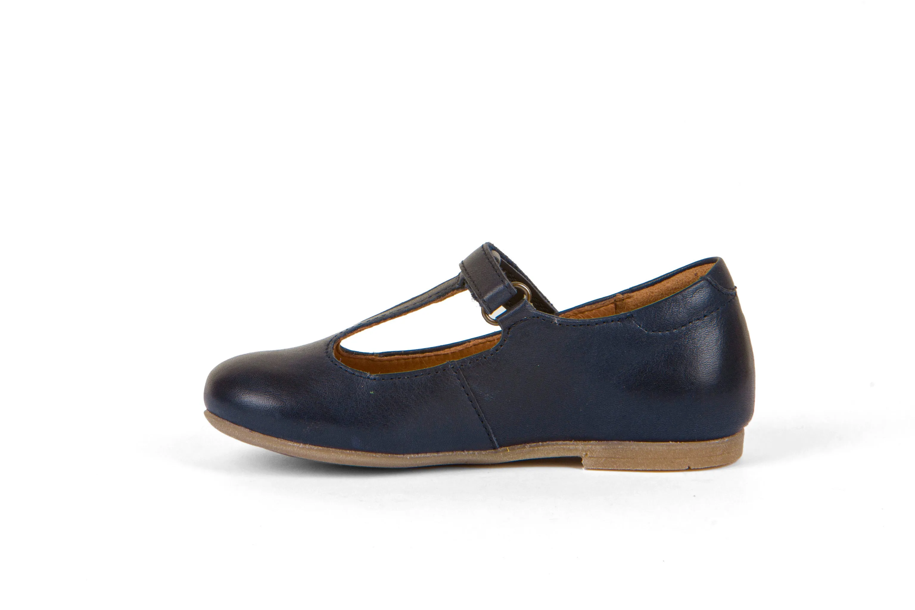 Froddo Girl's Fiona T Bar Dress Shoes - Navy