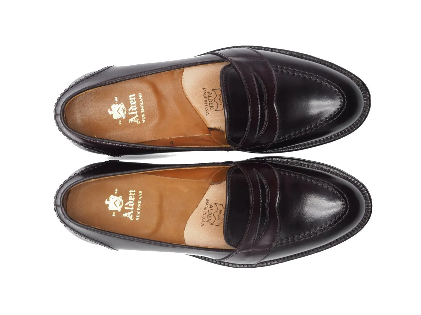 Full Strap Slip-On Color 8 Shell Cordovan