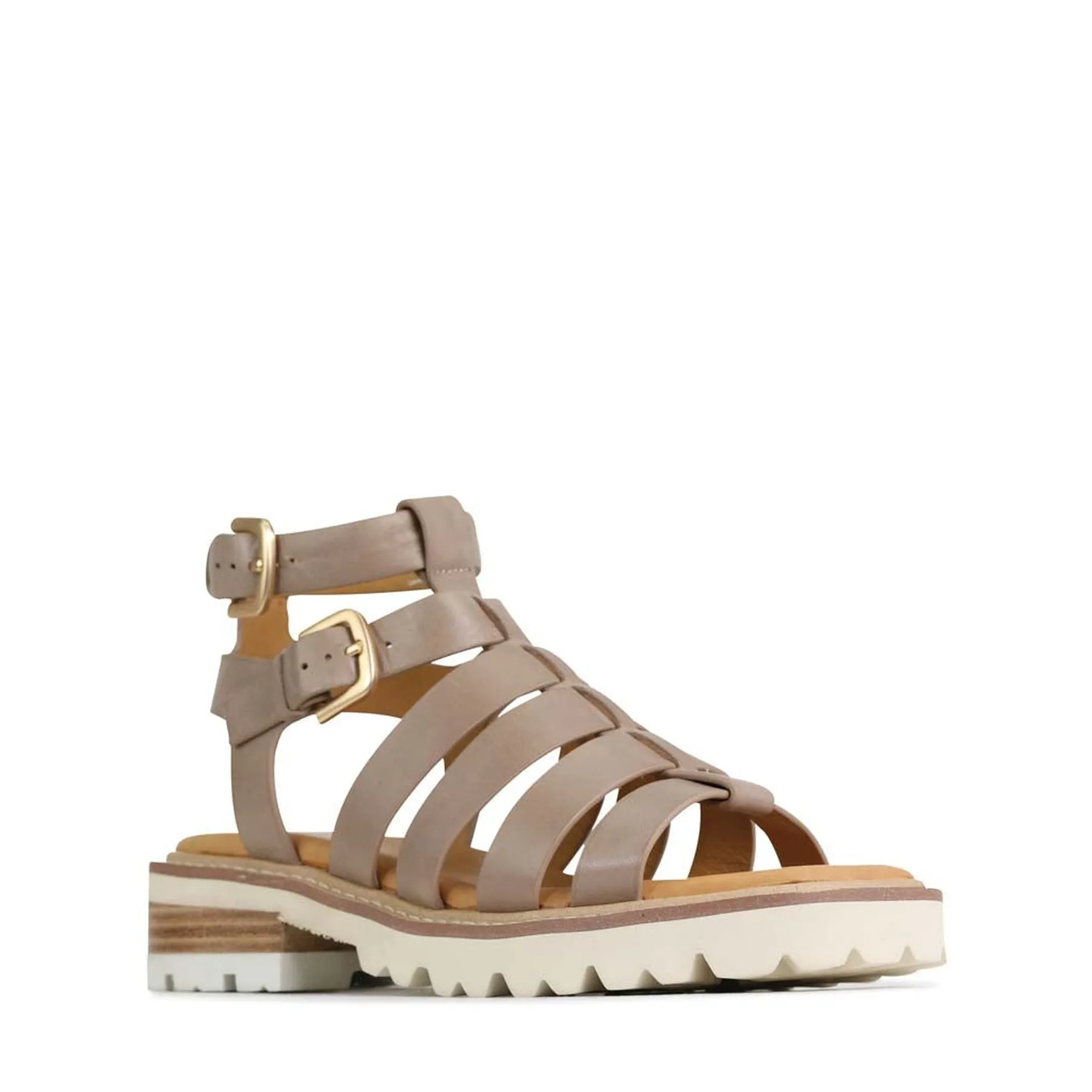 GIZELLE LEATHER FISHERMAN SANDALS