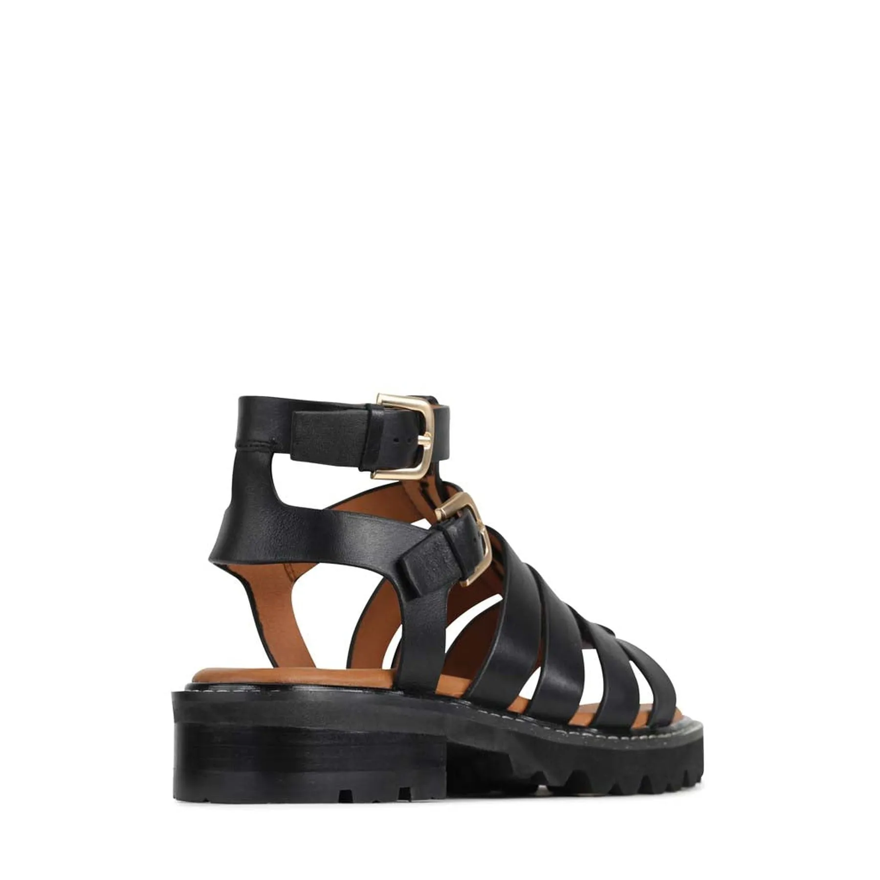 GIZELLE LEATHER FISHERMAN SANDALS