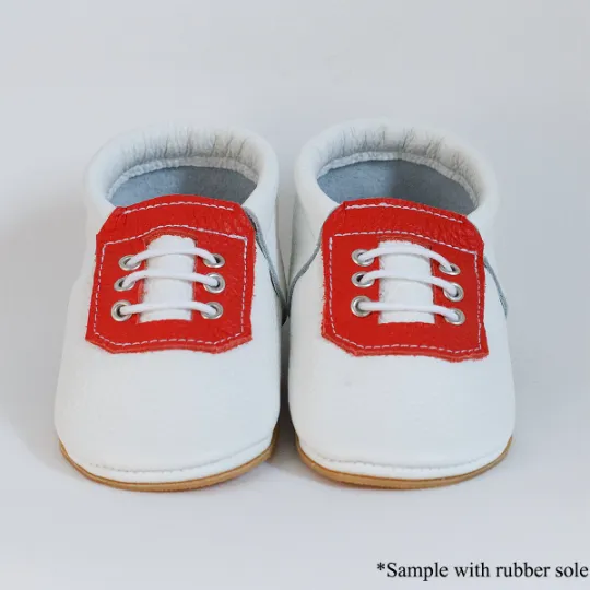 Golf style toddler shoes