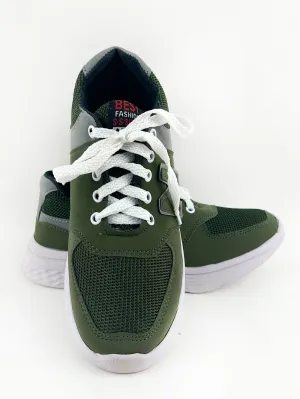 Green Sneakers For Men MJS94