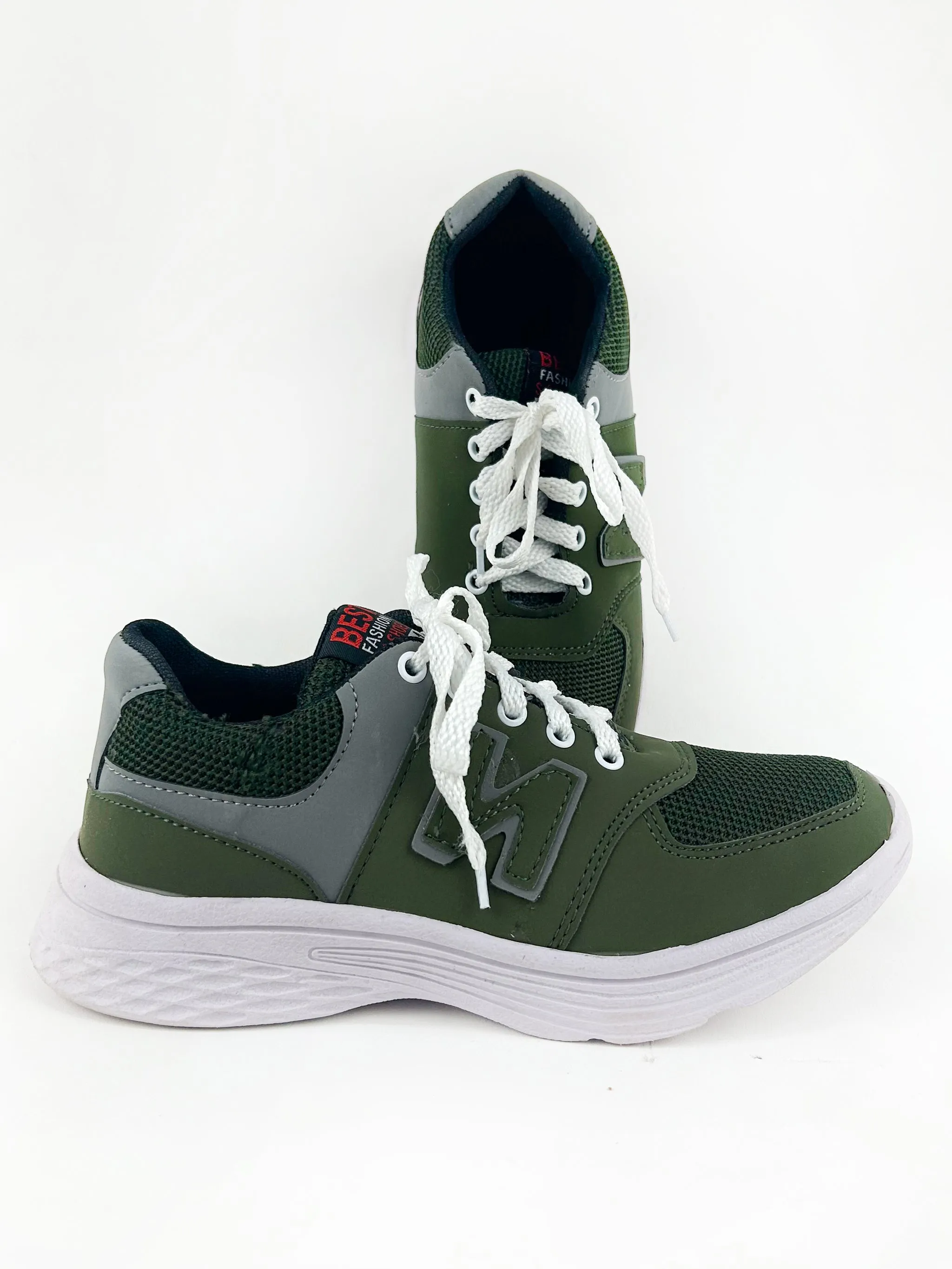 Green Sneakers For Men MJS94