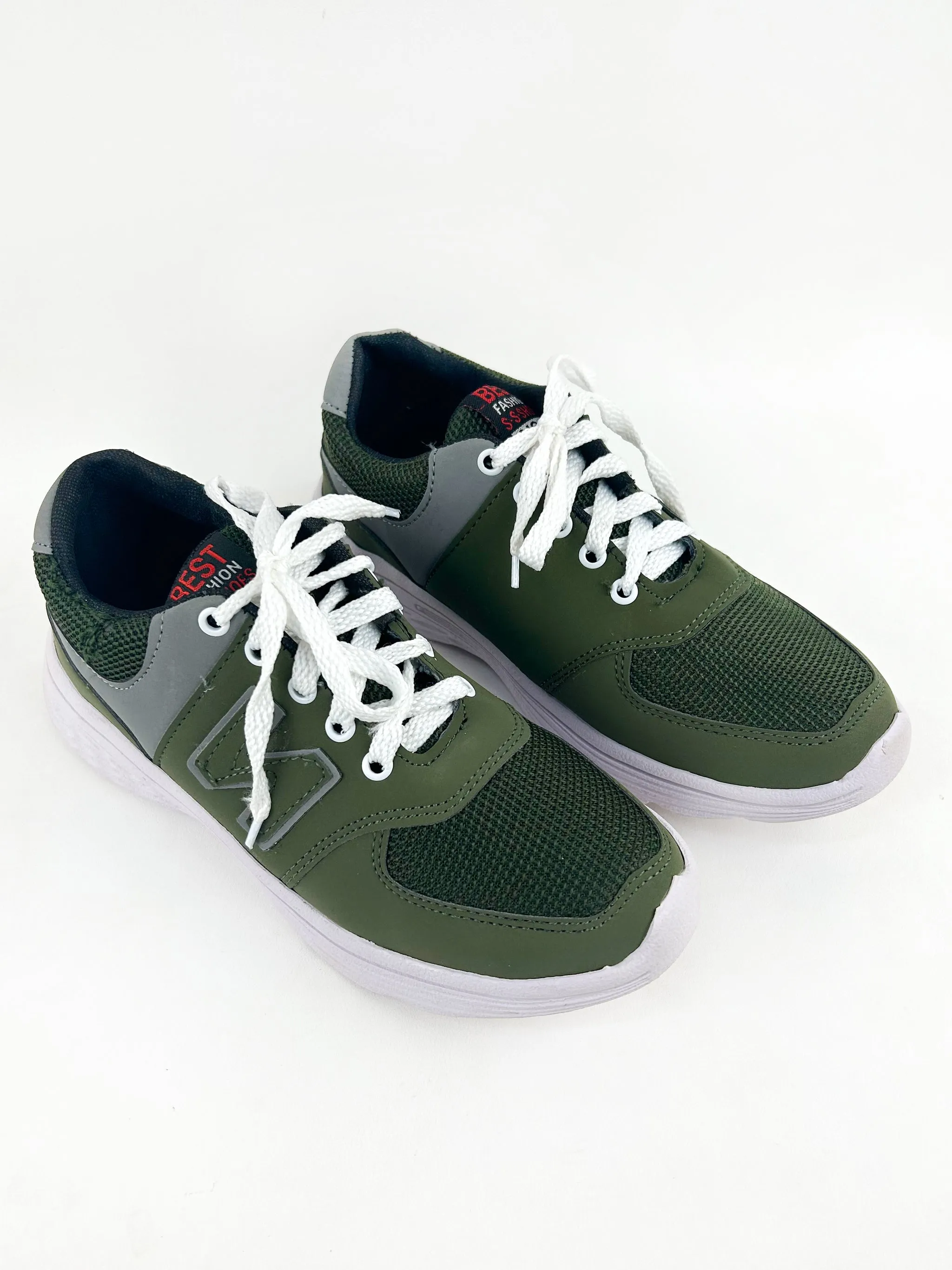 Green Sneakers For Men MJS94