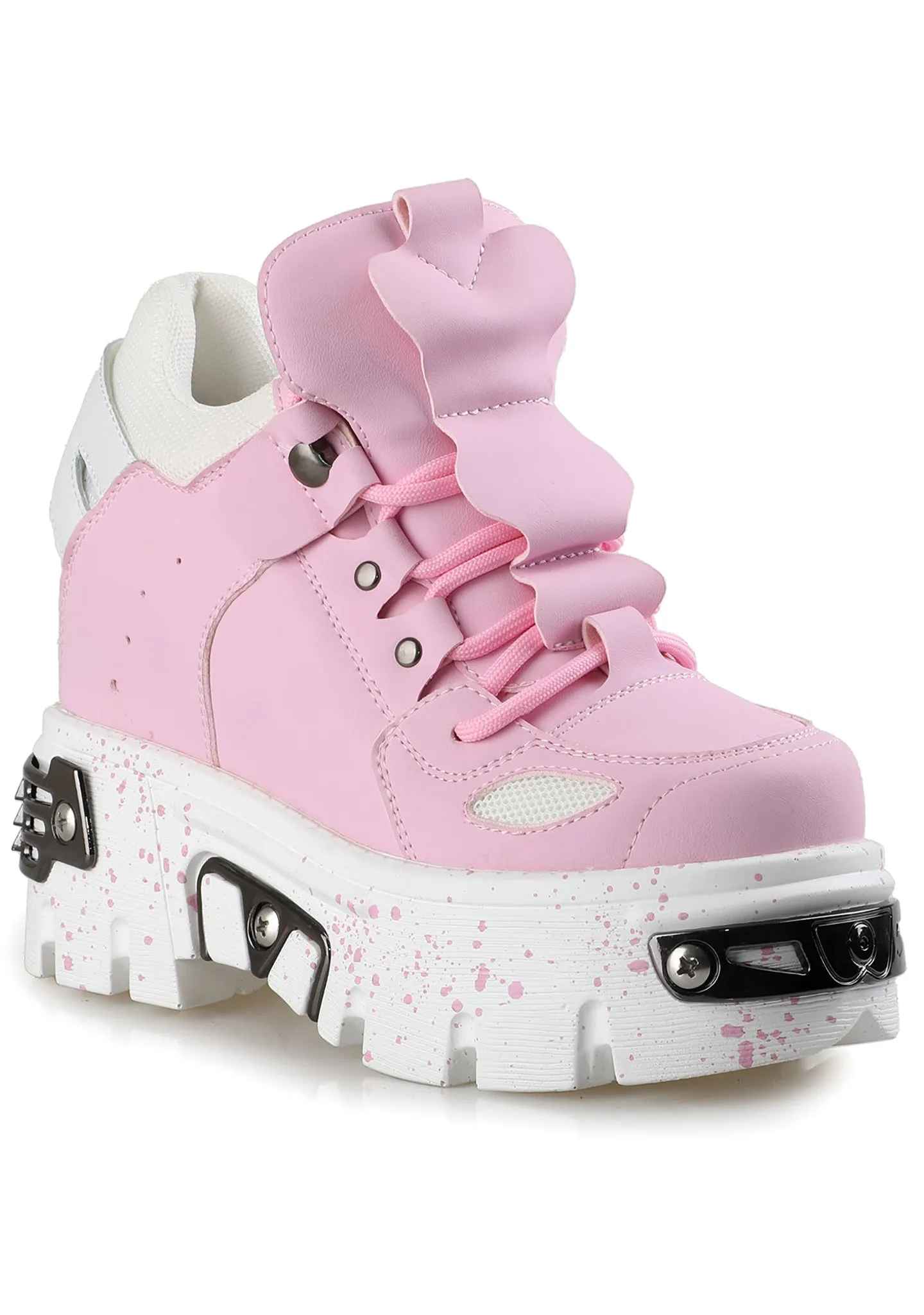 GUAVA 02 Momo Love Pink Platform Sneakers