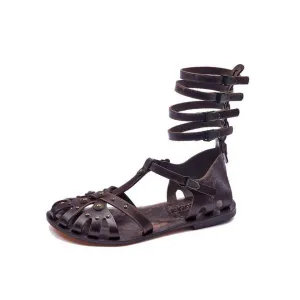 Handmade Leather Gladiator Sandals 611