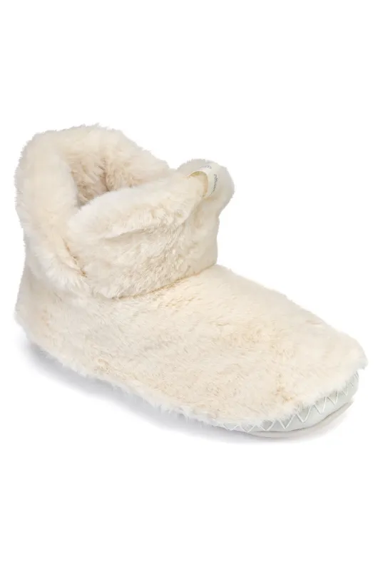 Harriet Faux Fur Slipper Boots