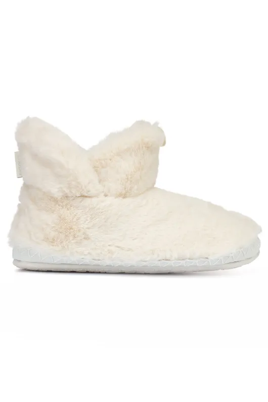 Harriet Faux Fur Slipper Boots