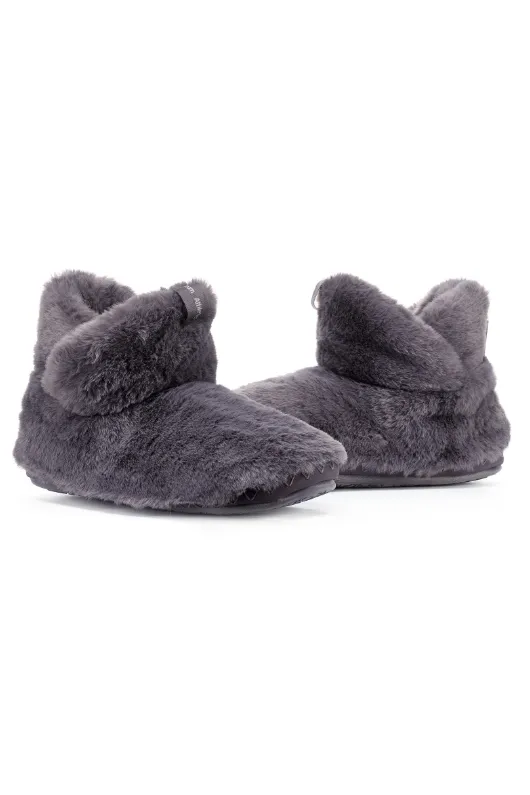 Harriet Faux Fur Slipper Boots