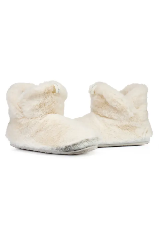 Harriet Faux Fur Slipper Boots