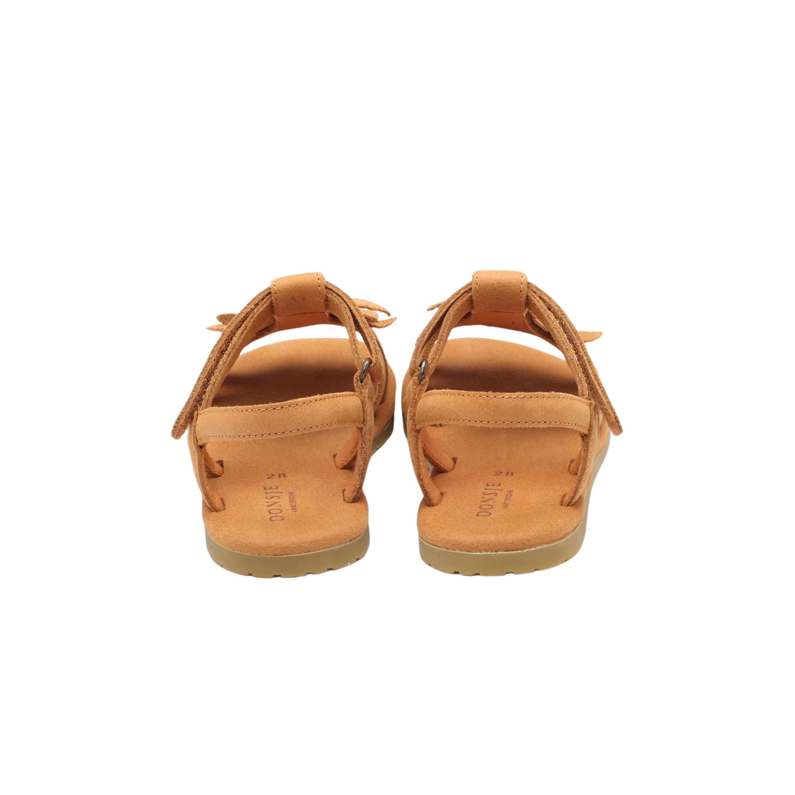 Iles Fields Sandals | Sunflower | Caramel Leather