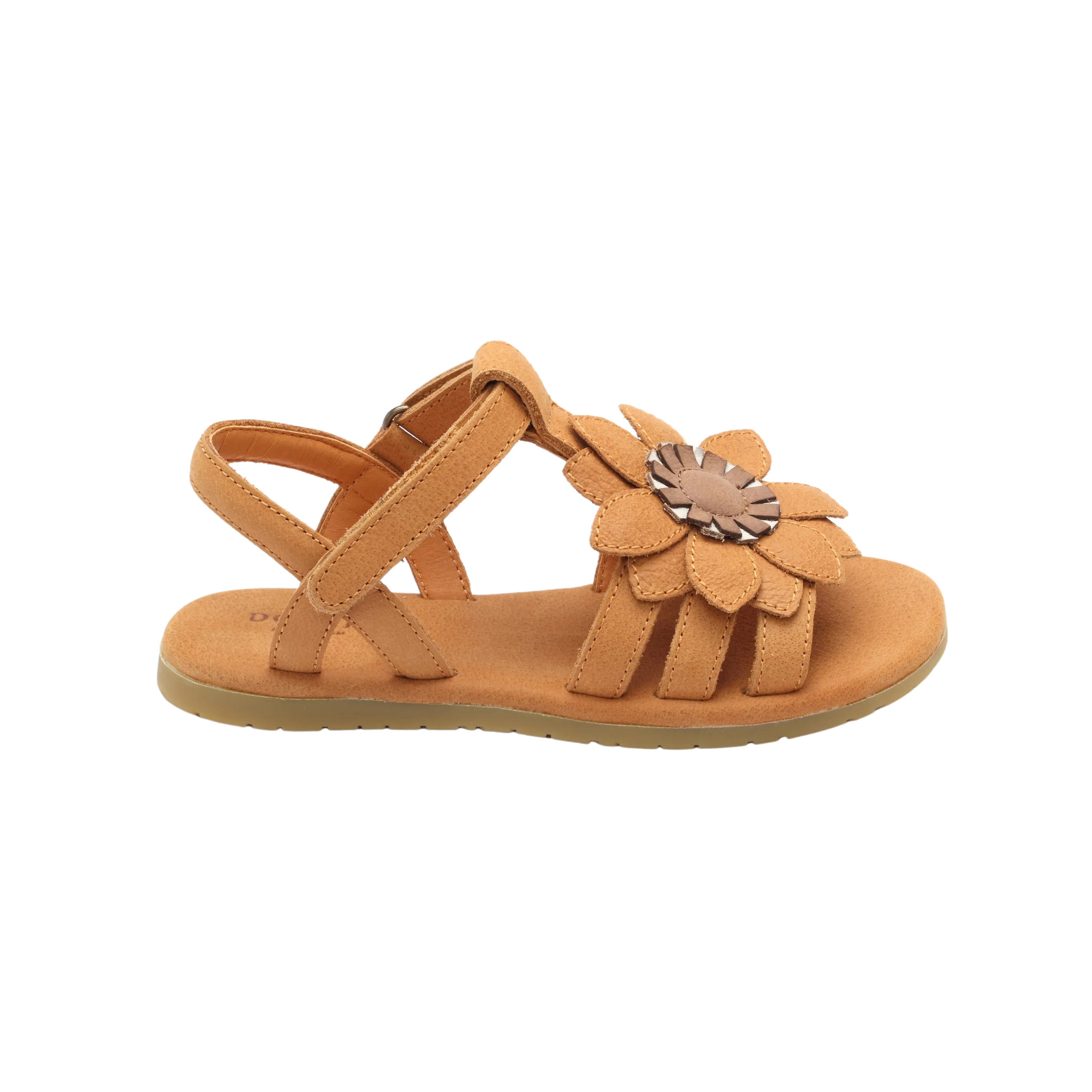 Iles Fields Sandals | Sunflower | Caramel Leather