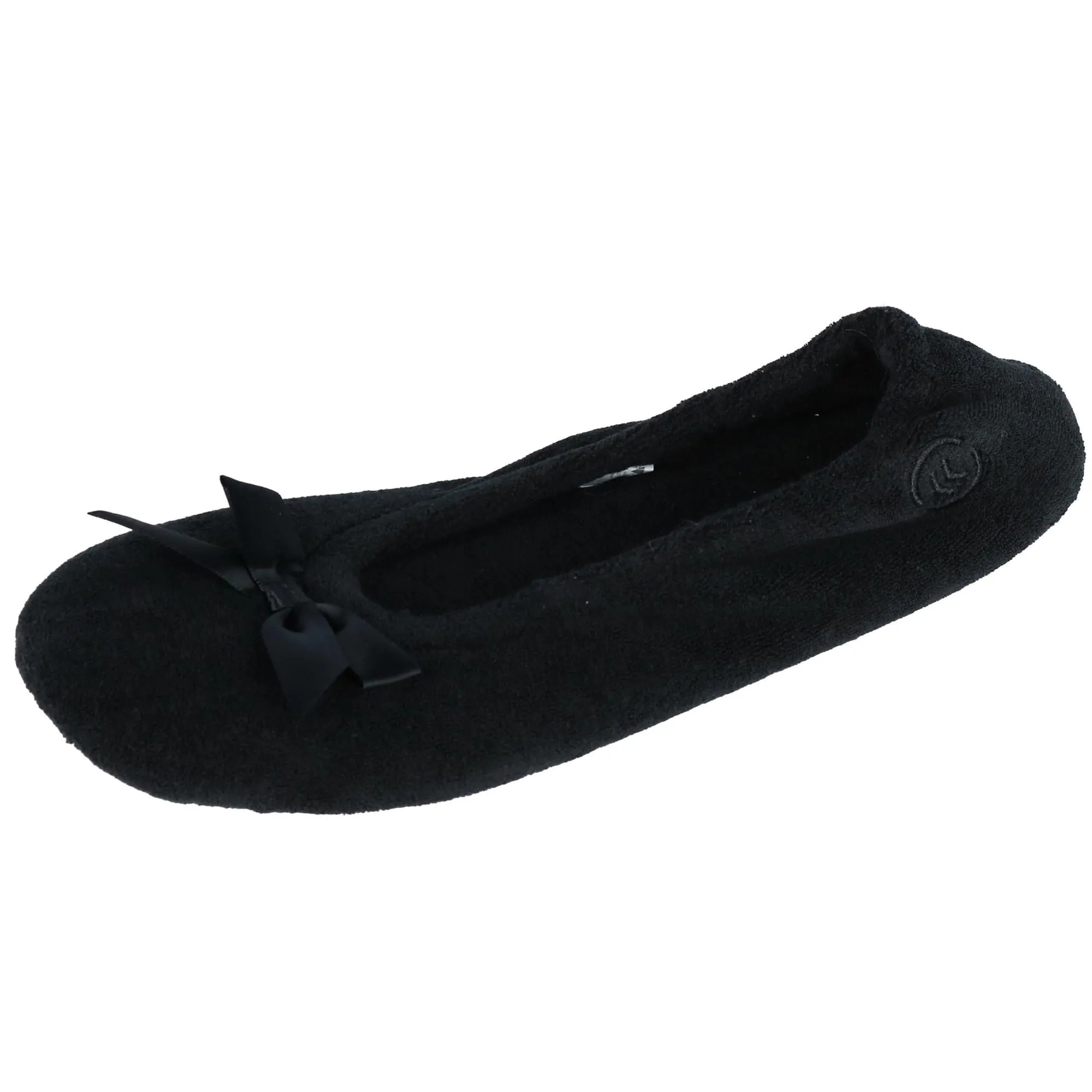 Isotoner Women's Terry Classic Ballerina Slippers