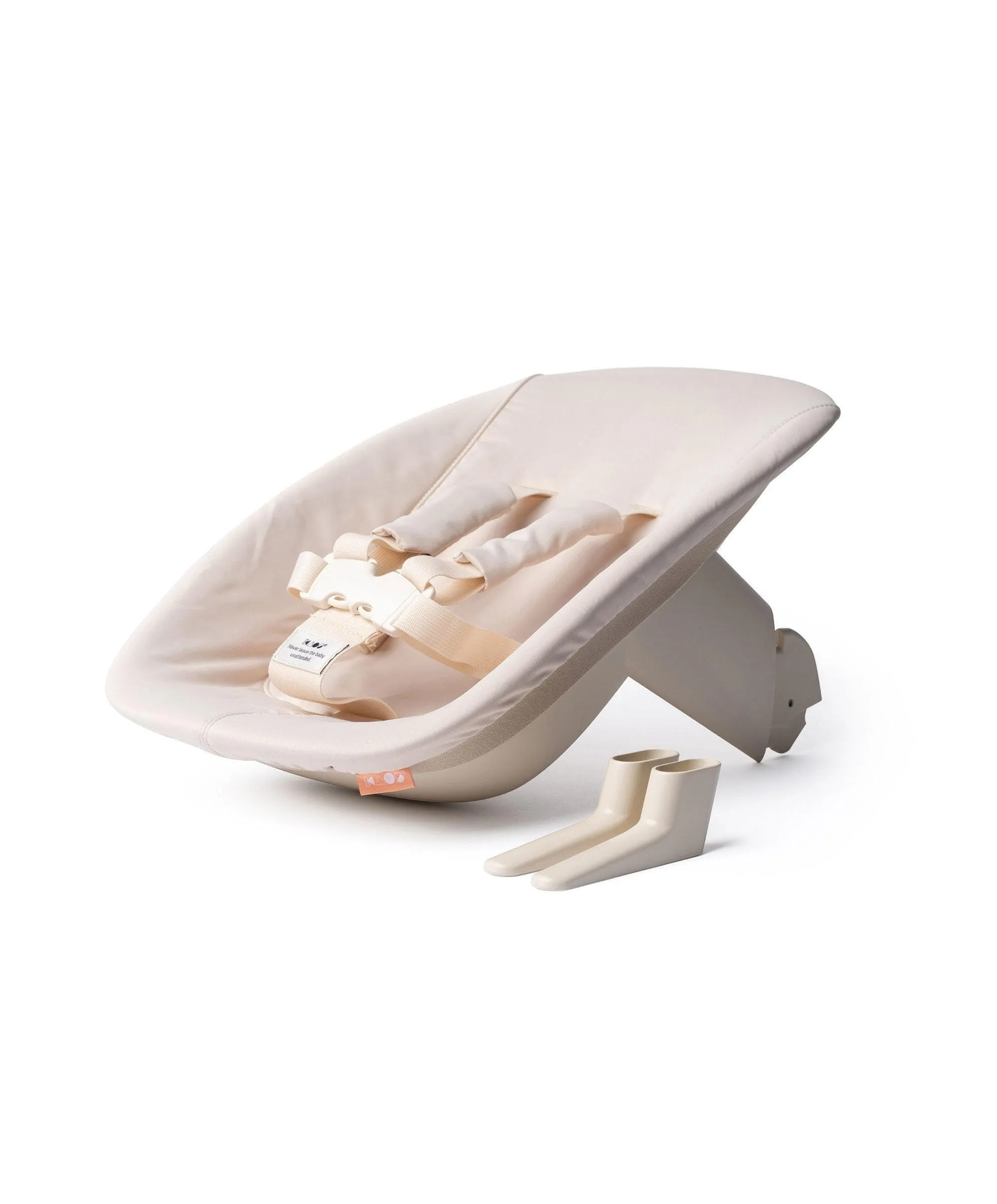 KAOS Klapp Recycled Highchair and Newborn Baby Seat Set - Desert Sand