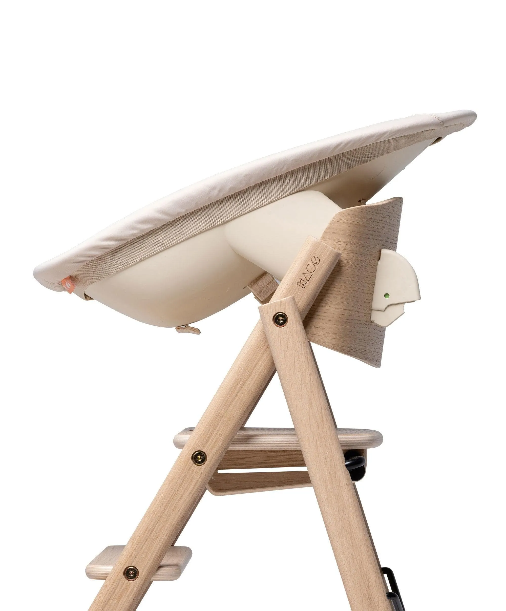 KAOS Klapp Recycled Highchair and Newborn Baby Seat Set - Desert Sand