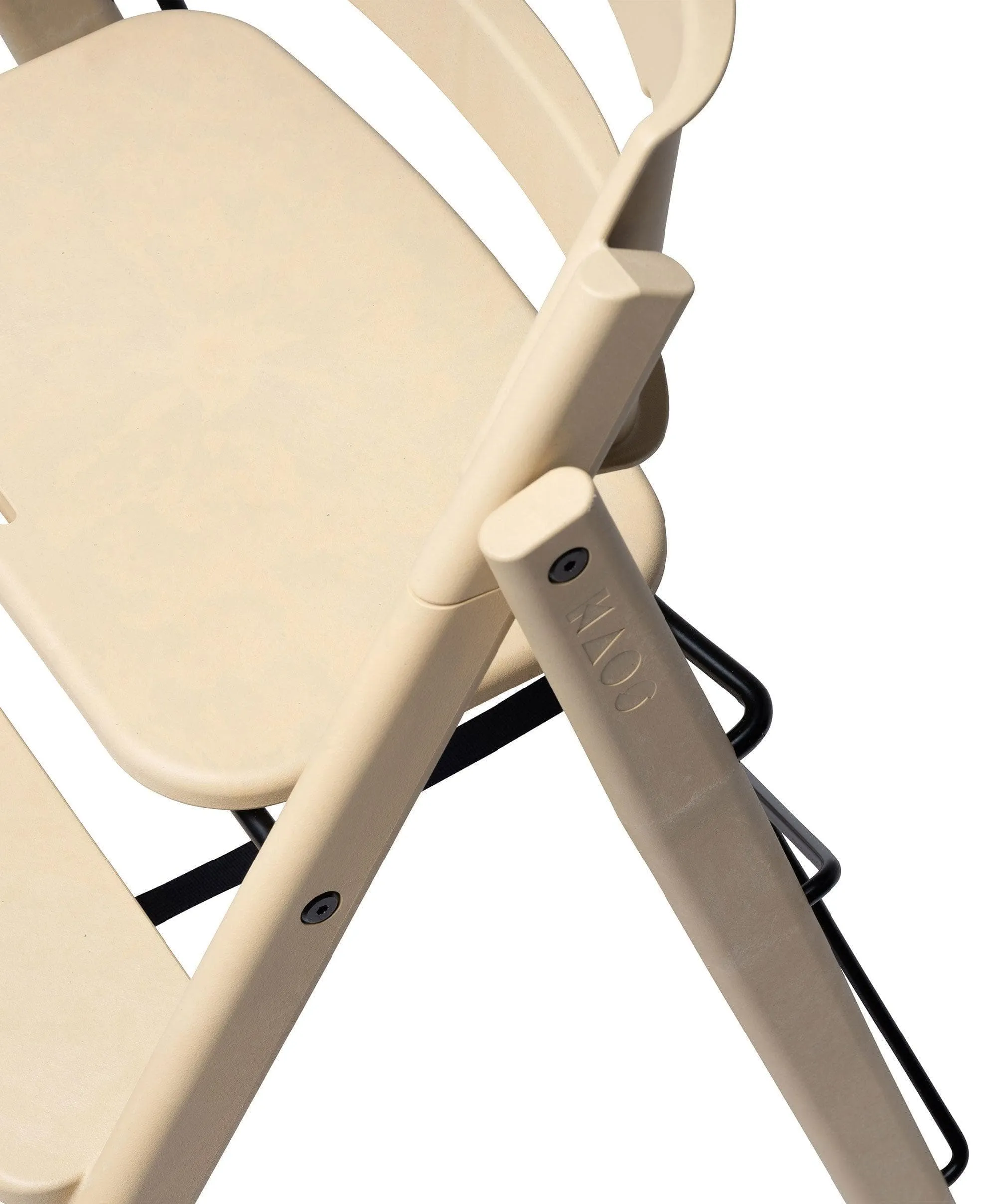 KAOS Klapp Recycled Highchair and Newborn Baby Seat Set - Desert Sand