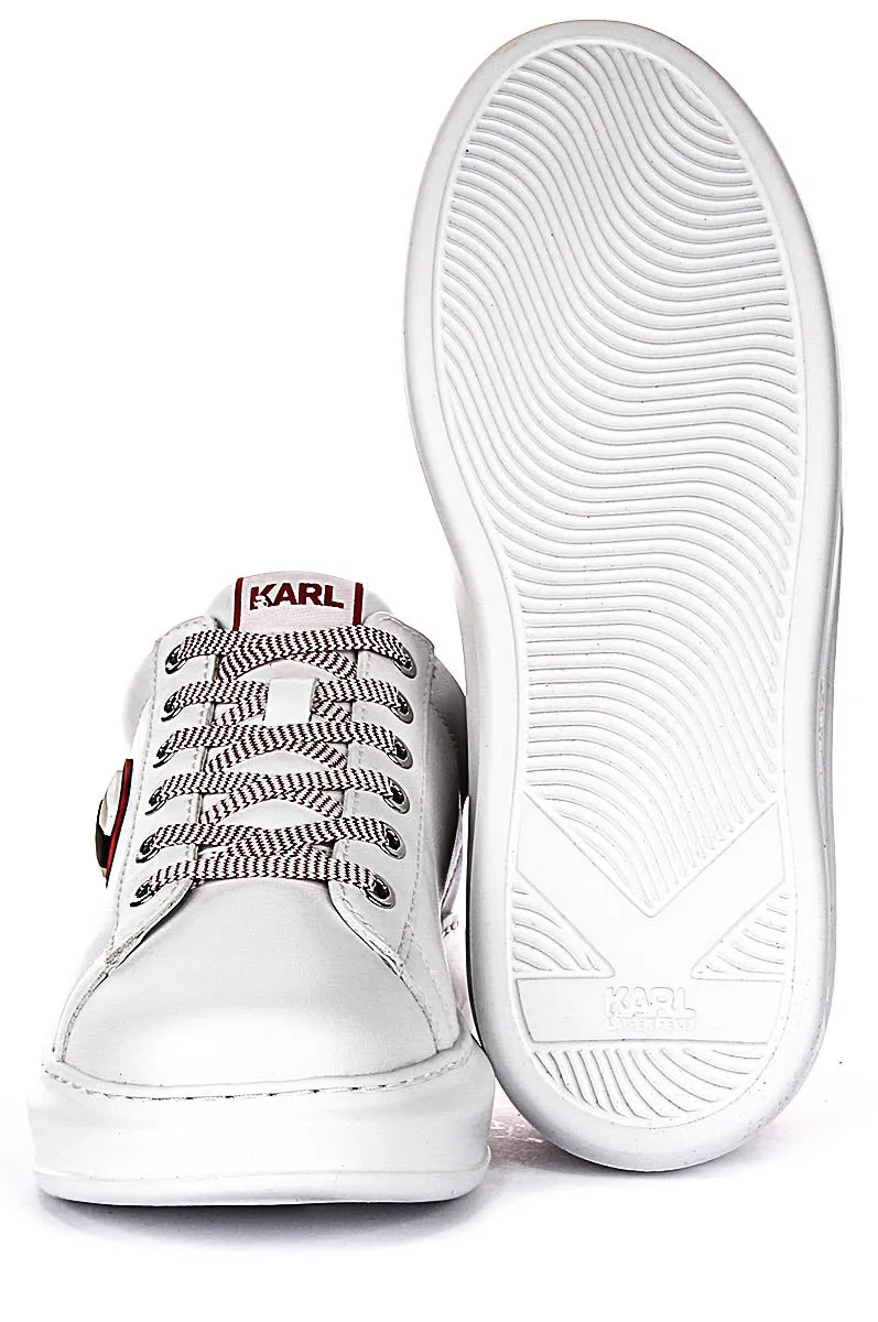 Karl Lagerfeld NFT Metal mesh In White Red For Women