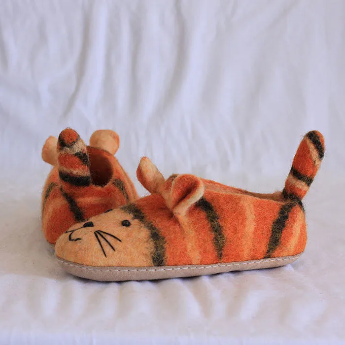 Kitty Cat Felt Shoes