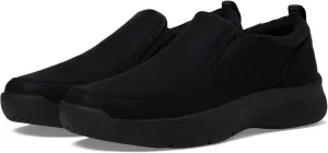 Kore Elevate Moccasin Toe Slip-On Lightweight Loafer Nunn Bush, black