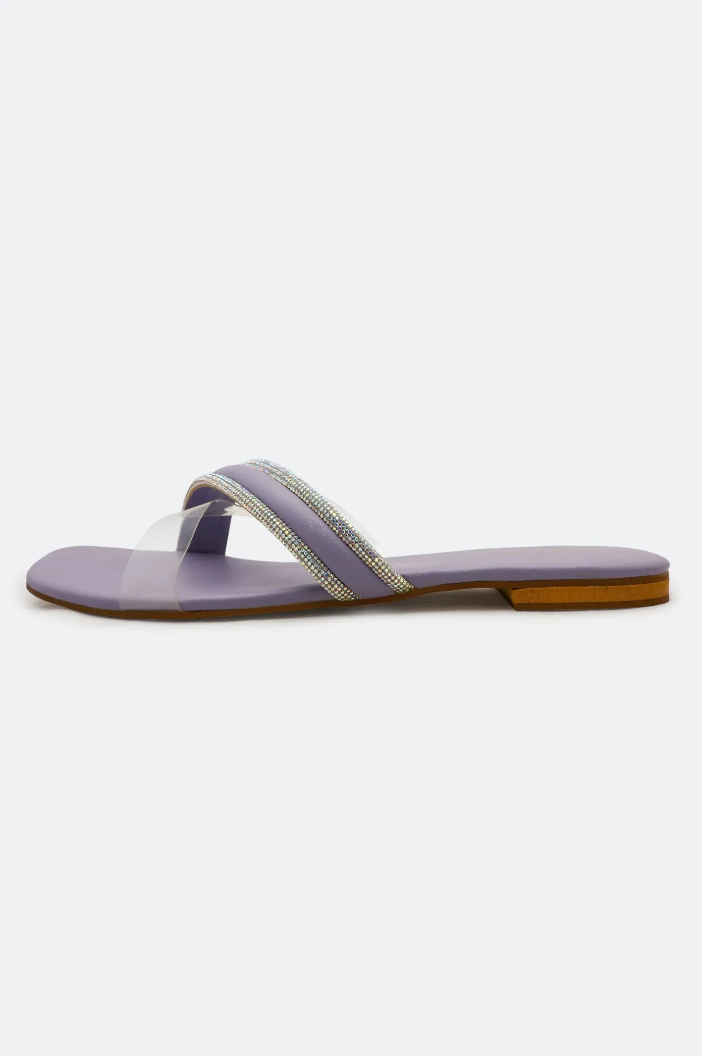 lilac Slippers for Women