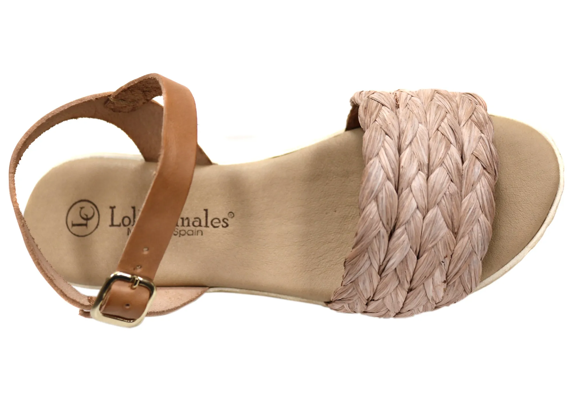 Lola Canales Lorrie Womens Spanish Comfortable Espadrille Sandals