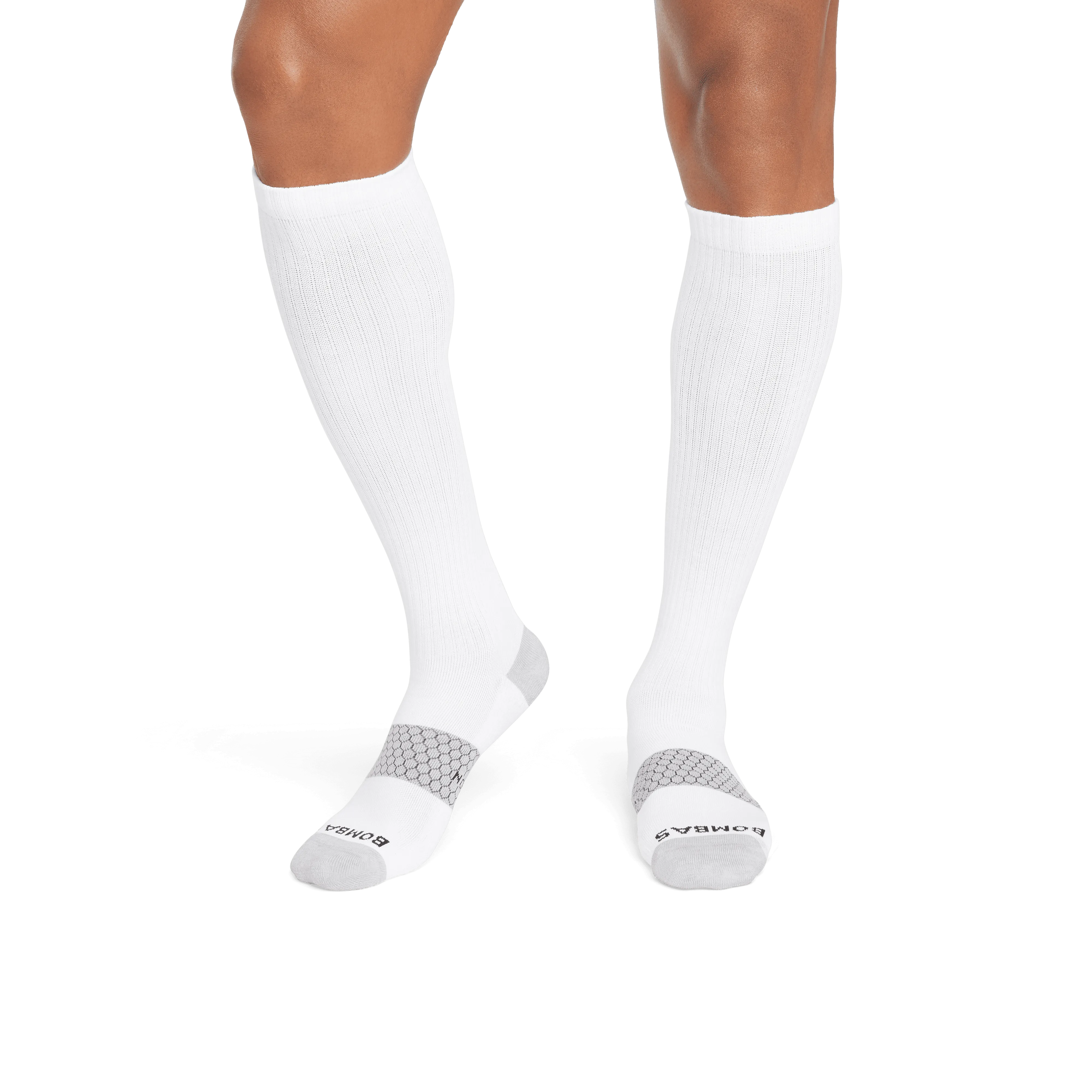 Men's Travel Compression Sock and Gripper Slipper 2-Pack