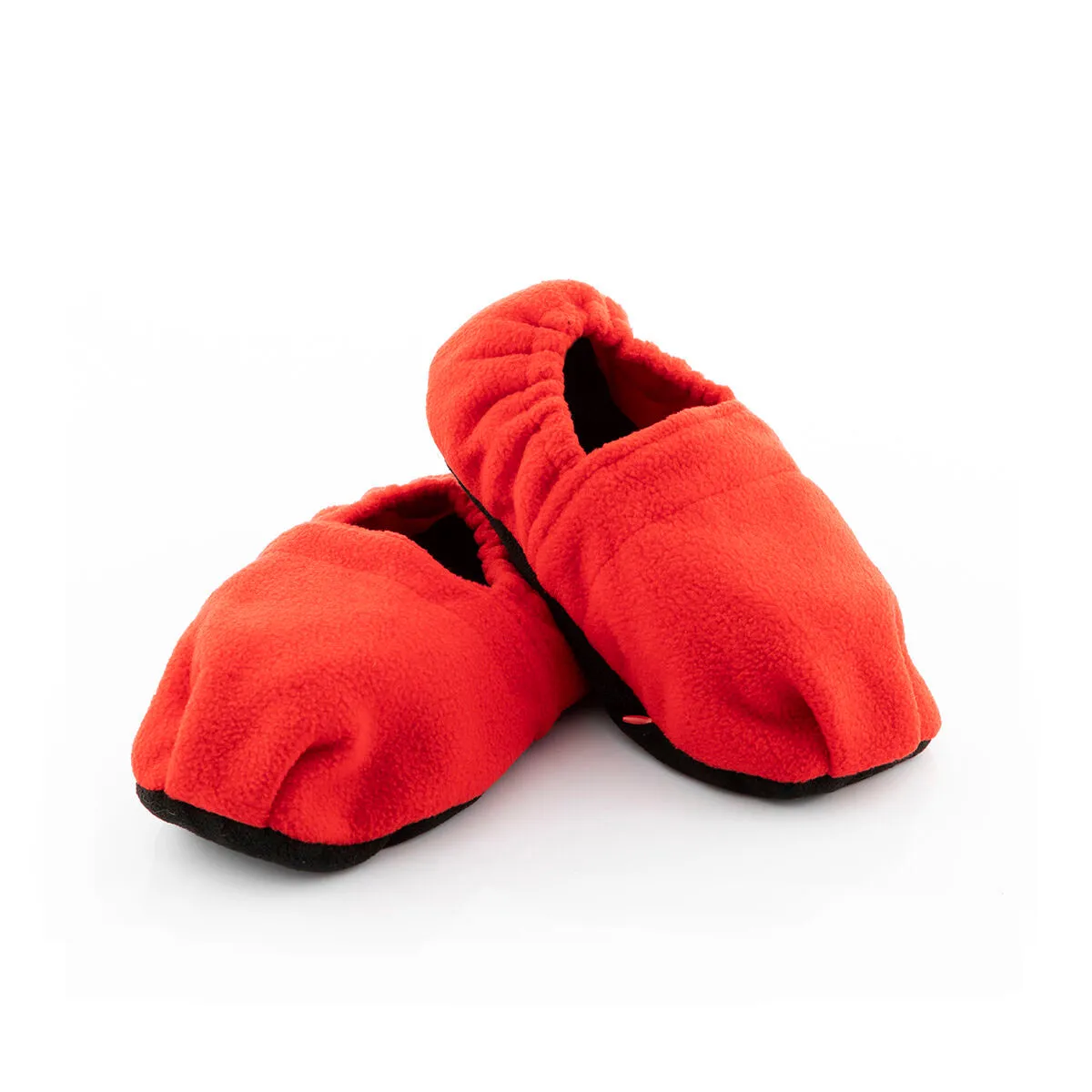 Microwavable Heated Slippers InnovaGoods Red